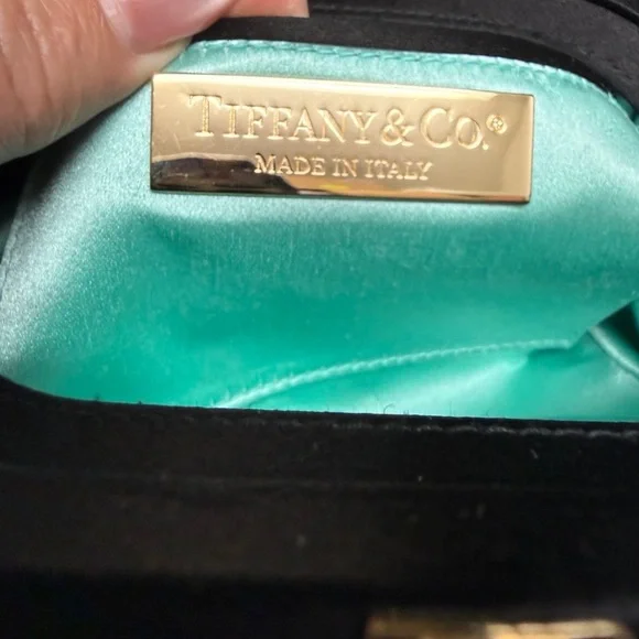 Tiffany & co. Bead Chain Bracelet Back Satin Mini Evening Bag - Picture 8 of 9